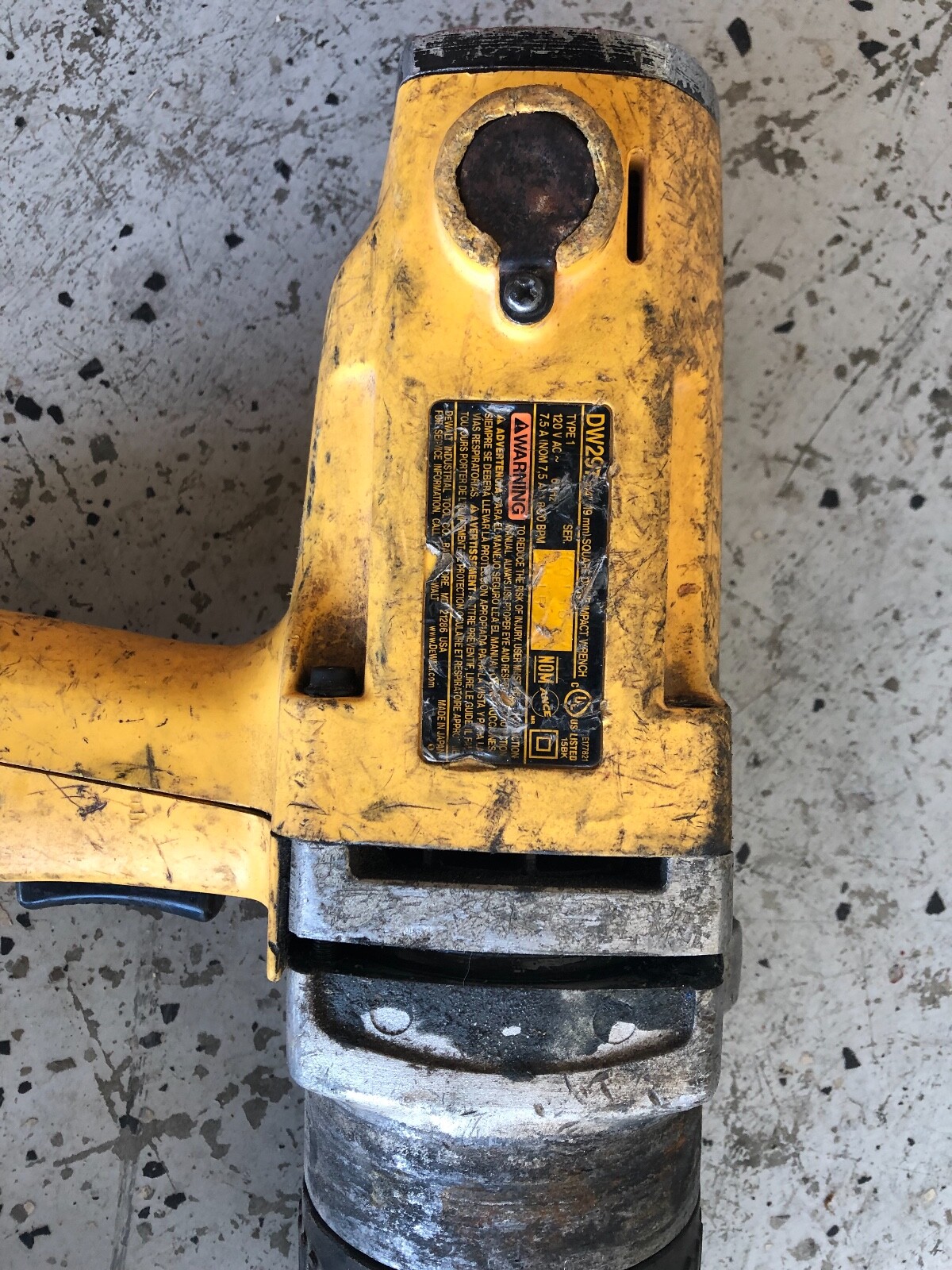 DeWalt DW297 Heavy-Duty 3/4