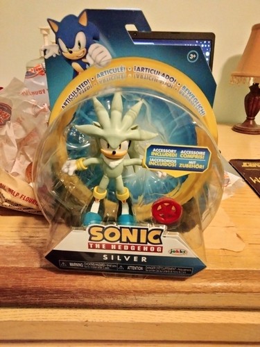 Figurine articulée Sonic The Hedgehog - JAKKS PACIFIC - 40689 - 6 cm -  Silver - Cdiscount Jeux - Jouets