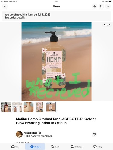 Item photo(s) from verified buyer