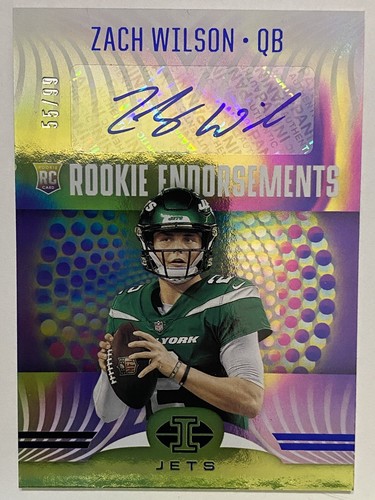 2021 Panini Illusions Zach Wilson #RE-2