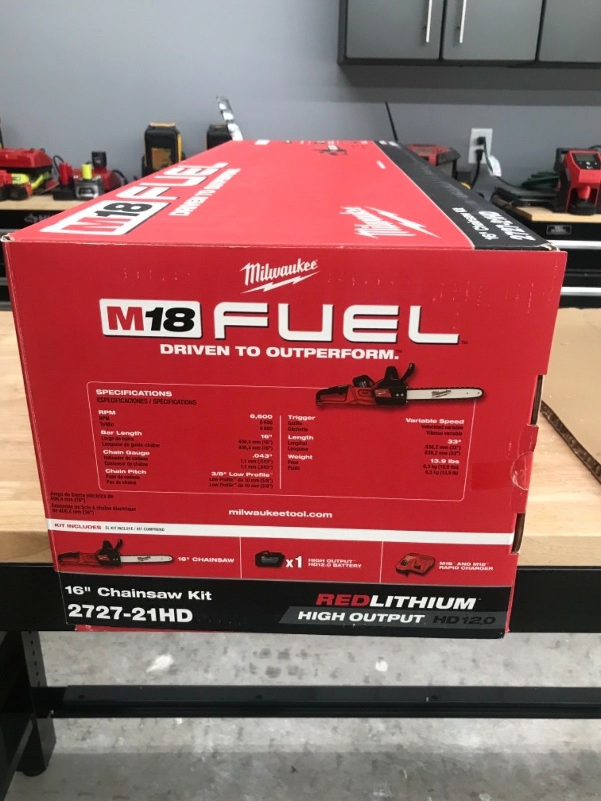 Milwaukee 2727-21HD M18 Brushless Fuel Cordless 16