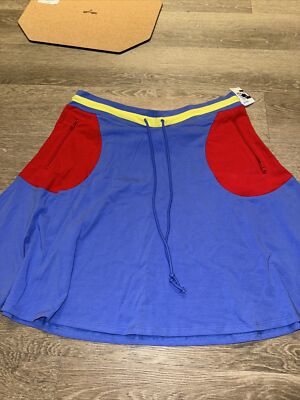 Stephen Burrows Target 20th Anniversary Jersey Pocket Colorblock Skirt XL (B176