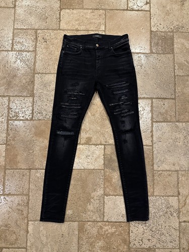 Amiri PJ Thrasher MX1 Multi Bandana Black Denim Jeans | eBay Amiri PJ Thrasher MX1 Multi Bandana Black Denim Jeans | eBay