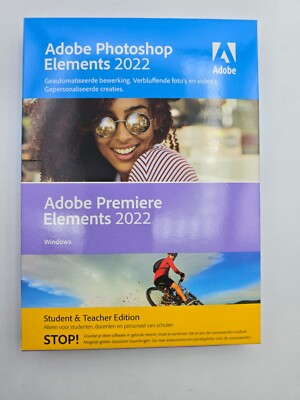Adobe Photoshop Elements 2022 & Premiere Elements 2022 STUDENT & TEACHER