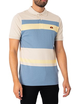 

Мужская рубашка-поло Ellesse Damia, бежевая, Бежевый, SHS18654-229