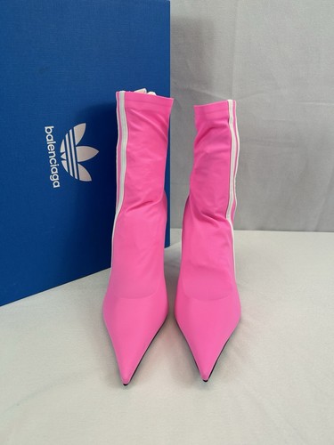 ショートブーツ・ブーティ BALENCIAGA Lilac velvet Knife ankle boots $_57.JPG?set_id=8800005007