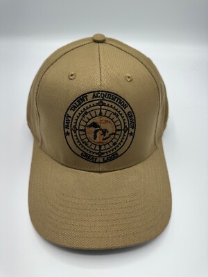 Navy Talent Acquisition Group Logo The Corps Beige Baseball Cap Hat One Size