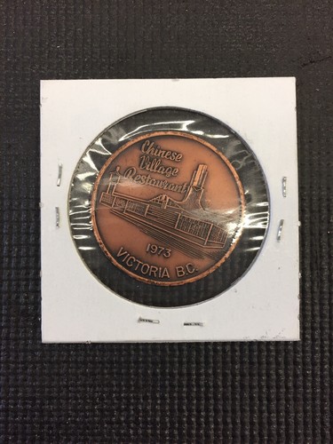 Chinese Village Victoria BC Year Of The  Ox Souvenir Token coin Combine Shipping