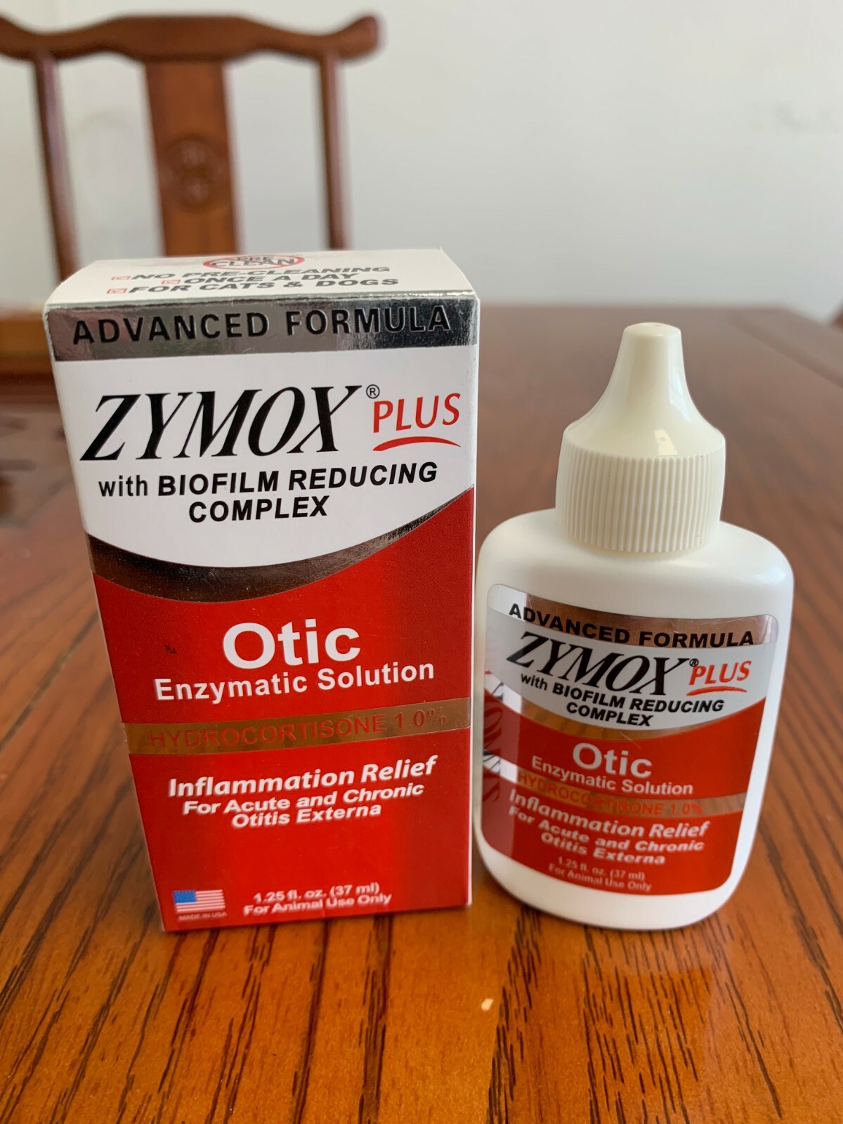 1.25oz ZYMOX Advanced Formula Otic Plus Enzymatic ...