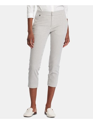 

Брюки женские RALPH LAUREN в зеленую полоску Petites, Зеленый, 201748002001