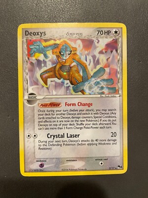 2006 Pokemon, POP Series 4, #2/17 Deoxys Delta Species, Holo Rare