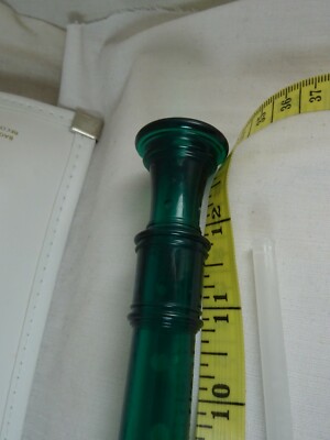 Kingsley Kolors Recorder Plastic flute in case w/cleaning tool Translucent Green