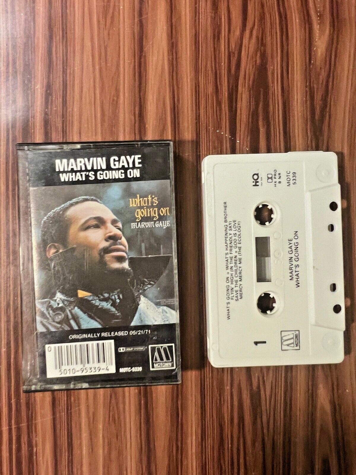 Marvin Gaye What's Going On Cassette Tape 1971 Motown