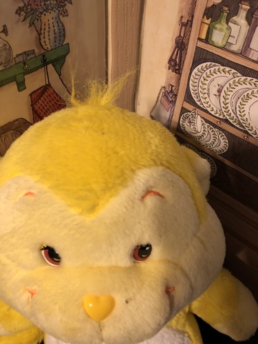 Vintage 2004 Playful Heart Care Bear Cousin Plush bears Monkey