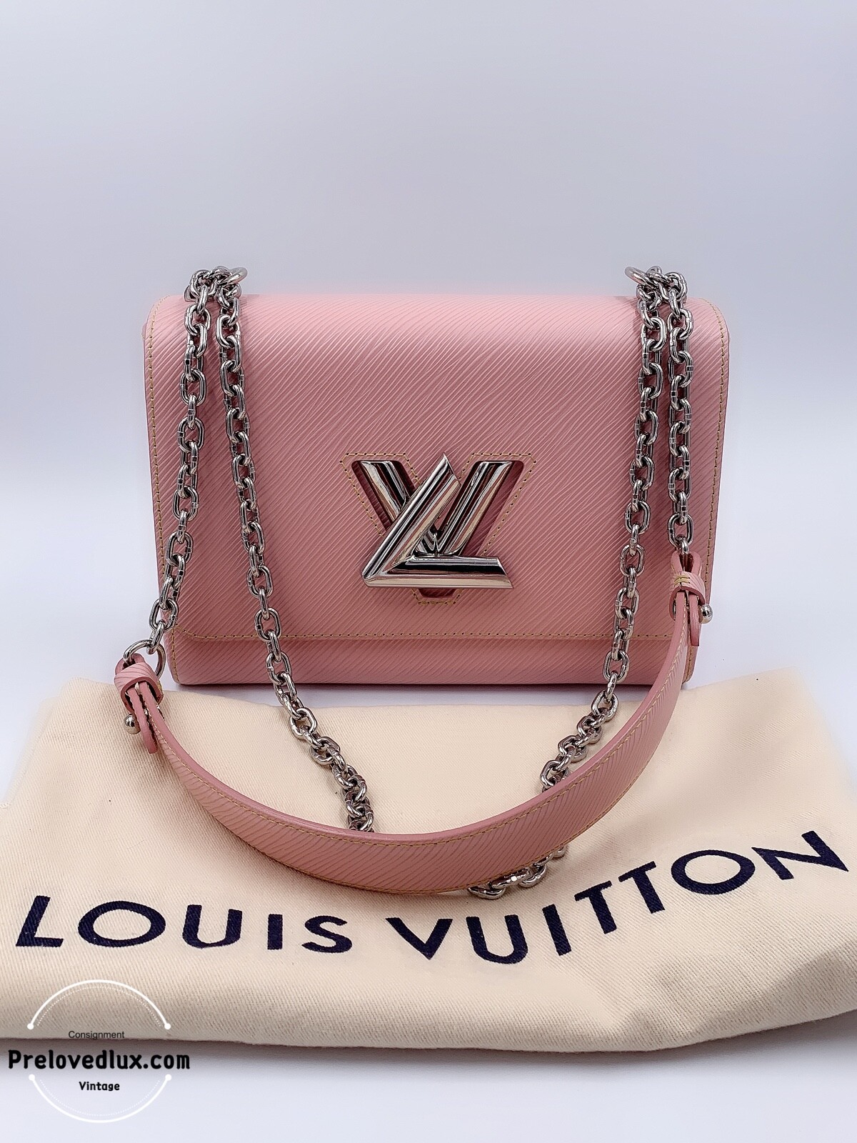 louis vuitton pink twist bag