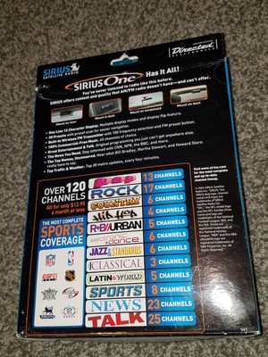 Sirius XM Radio One SV1 For Sirius Car Satellite Radio Receiver Brand New Sealed
