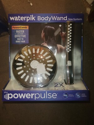 New Waterpik Body Wand Spa System YHW-433E/SBW383MEB