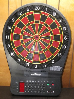 halex trash talking dartboard
