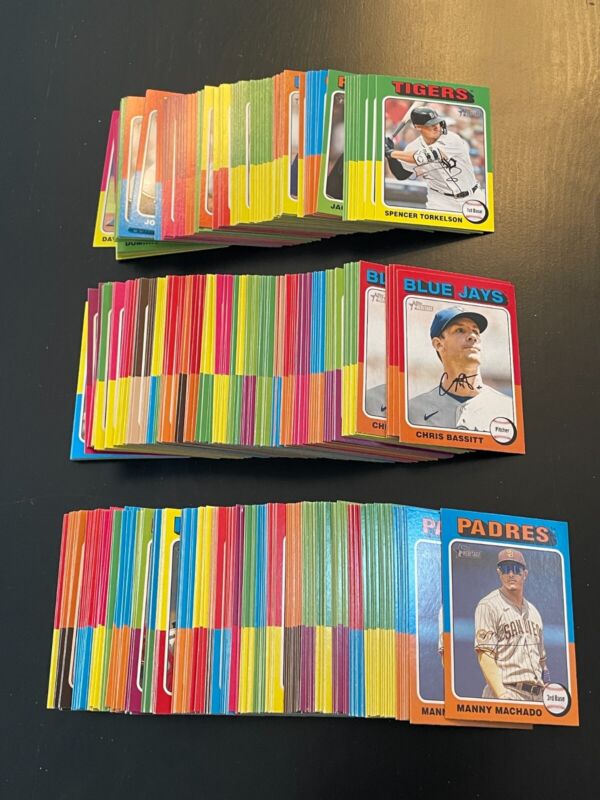 2024 Topps Heritage Singles 101-300 You Pick Buy 4 Get 1 Free