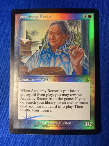 1x FOIL ACADEMY RECTOR x1 NM- Reserved List MtG Magic fast