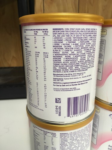 Case Of 4 Neocate Infant Formula DHA/ARA by Nutricia Brand New Exp 05/22/2019