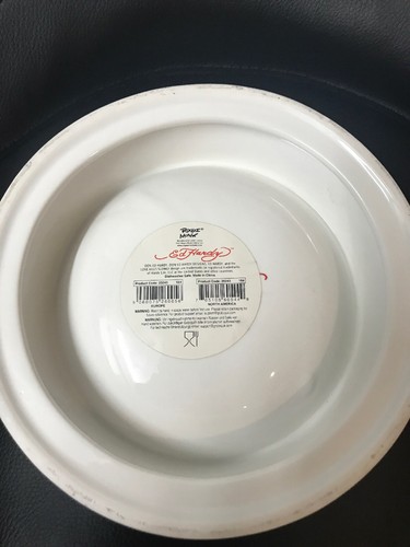 Ed hardy Tattoo Dog Dish King Of beasts Rogue Monk