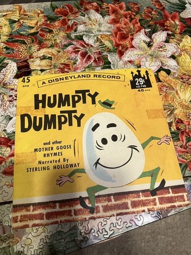 WALT DISNEY Humpty Dumpty / Mother Goose DISNEYLAND RECORDS
