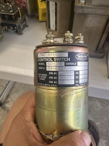 Synchro-Start Speed Sensitive Switch GO-2M | eBay Synchro-Start Speed Sensitive Switch GO-2M | eBay