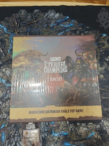 Judgement: Eternal Champions Core Set, 5v5 Neoprene Mat, 54mm Isabel (RESIN) New