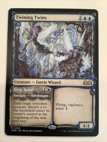 MTG 撚り合わせる双子 WOE 23/20 240)《撚り合わせる双子