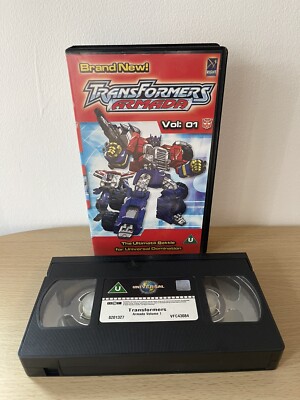 Transformers Armada Volume 1 VHS Video Cassette Tape 