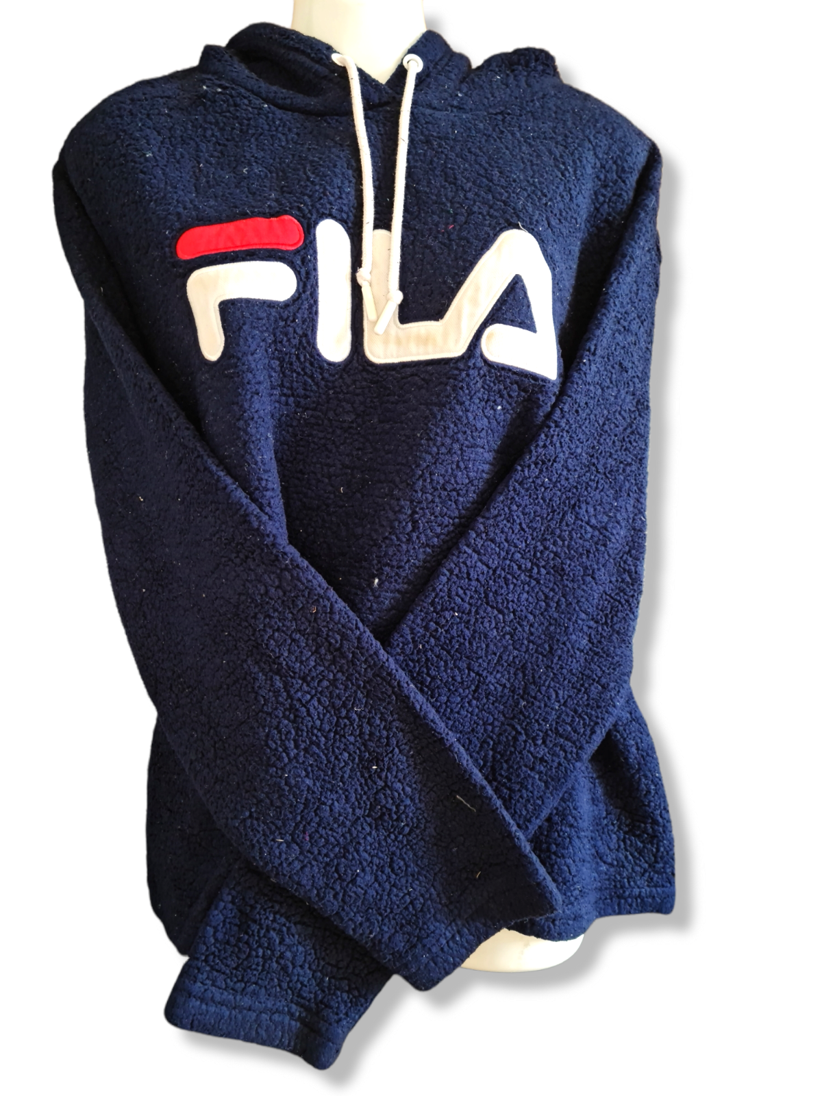 Fila Sherpa Fluffy Hoodie Women's XL 