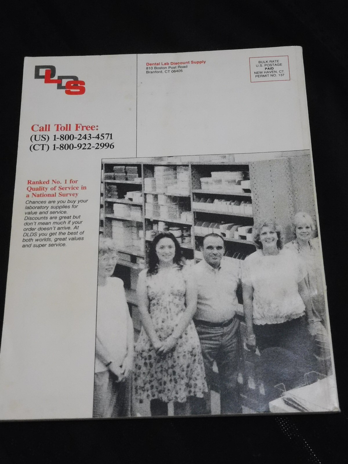 Dental Lab Discount Supply Catalog 1987-8 industry supply teeth dentist