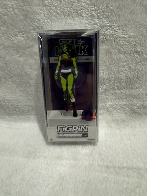 New Disney Pins Marvel FiGPiN She-Hulk Collectible Pin #1105 Limited Edition