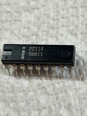 Intel 2114 1024 x 4 Static RAM MOS