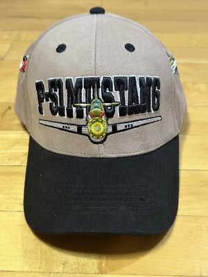 P-51 Mustang Commemorative Air Force Stitched Hat Keep  em Flying God Bless USA