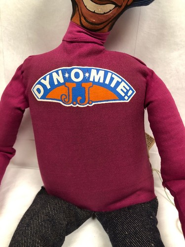 Shindana Toys J.J. Dyn-O-Mite Jimmie Walker 23” Plush Doll Good Times TV Show