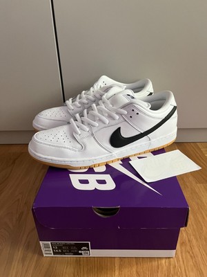 Nike SB Dunk Low Pro White Gum EU 47,5 / US 13 Weiß NEU  