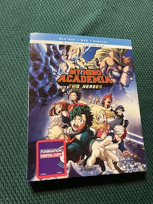 My Hero Academia: Two Heroes (Mha) (Blu-ray) BRAND NEW SEALED WITH SLIPCOVER