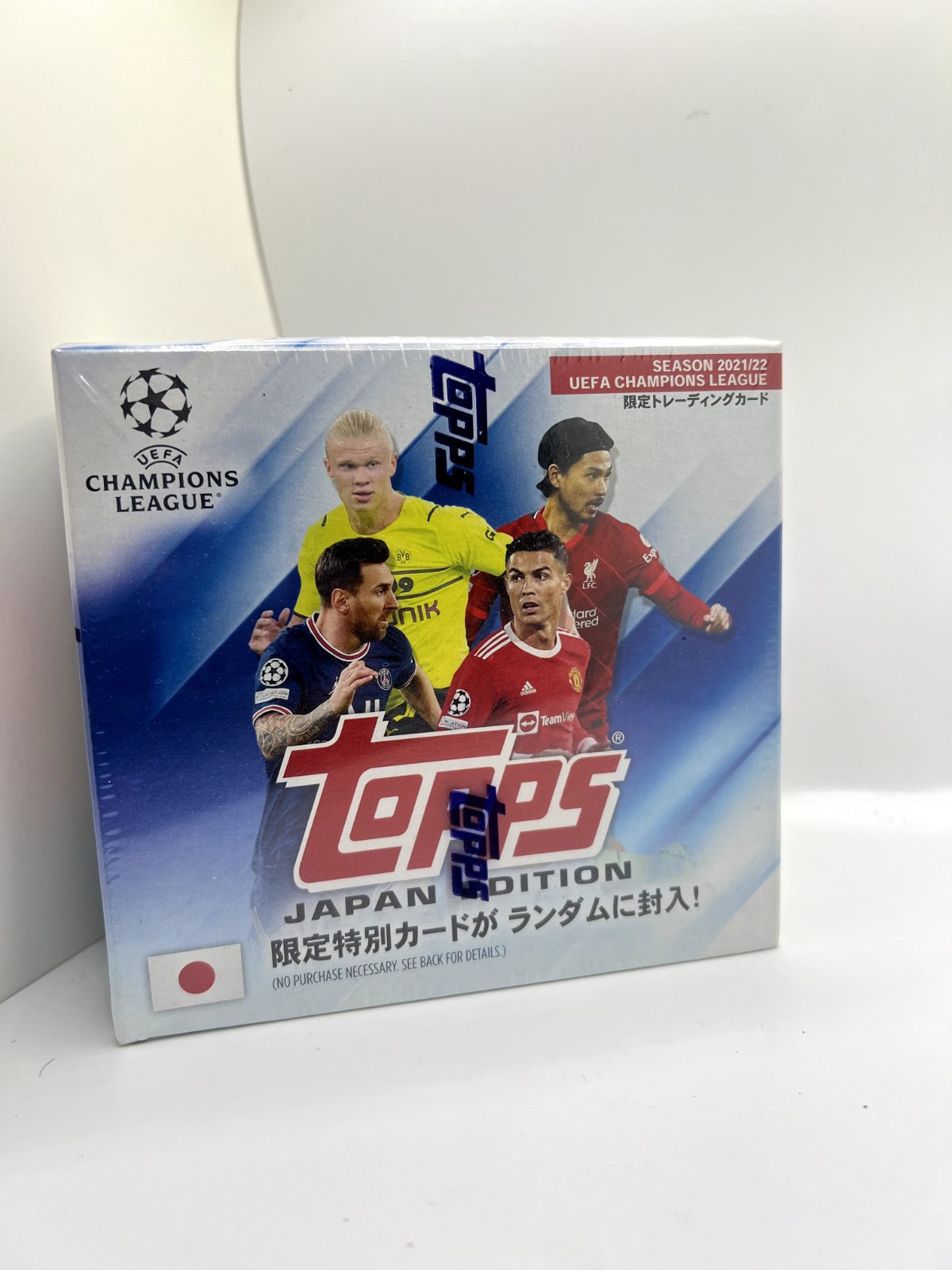 2021-22 Topps UEFA Soccer Japan Edition Factory Sealed Box
