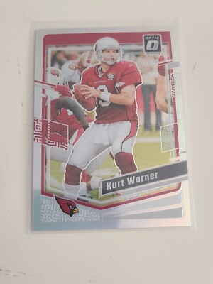 Kurt Warner 2023-24 Optic NFL #4 Holo Silver Arizona Cardinals