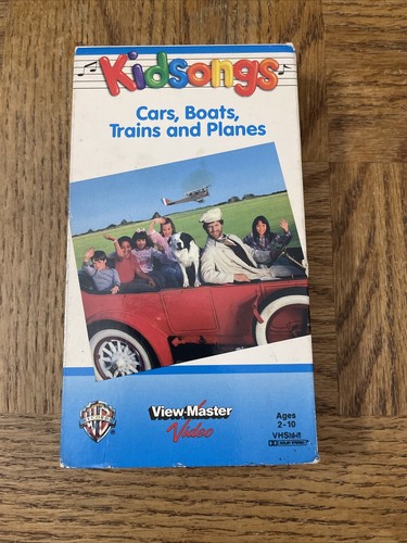 Kidsongs Cars Boats Trains And Planes VHS | eBay