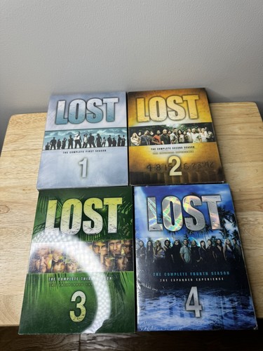 LOST Complete Seasons 1 2 3 4 TV Series DVD Box Set Lot Seasons 1-4 LOST Complete Seasons 1 2 3 4 TV Series DVD Box Set Lot Seasons 1-4