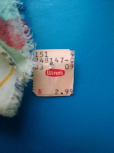 2+ Yard Vintage Cotton Fabric Juvenile Kids Baby CIrcus Elephant Clowns 46