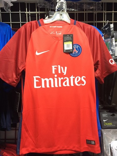 【10s_Archive】NIKE PSG Shirt Lavezzi Red 2012-13 Paris Saint-Germain Away Shirt Lavezzi #11 - 5/10 - (M)