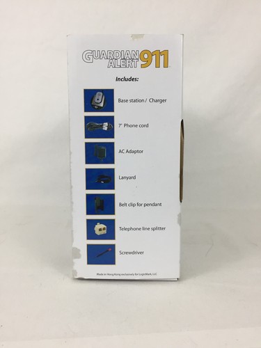Guardian Alert 911 LogicMark - 30511 Senior Life Emergency System VoiP DECT 6.0