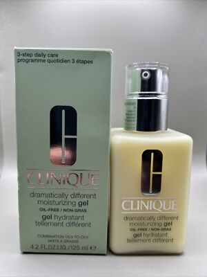 Clinique Dramatically Different Moisturizing Gel OIL FREE 4.2os/125ml