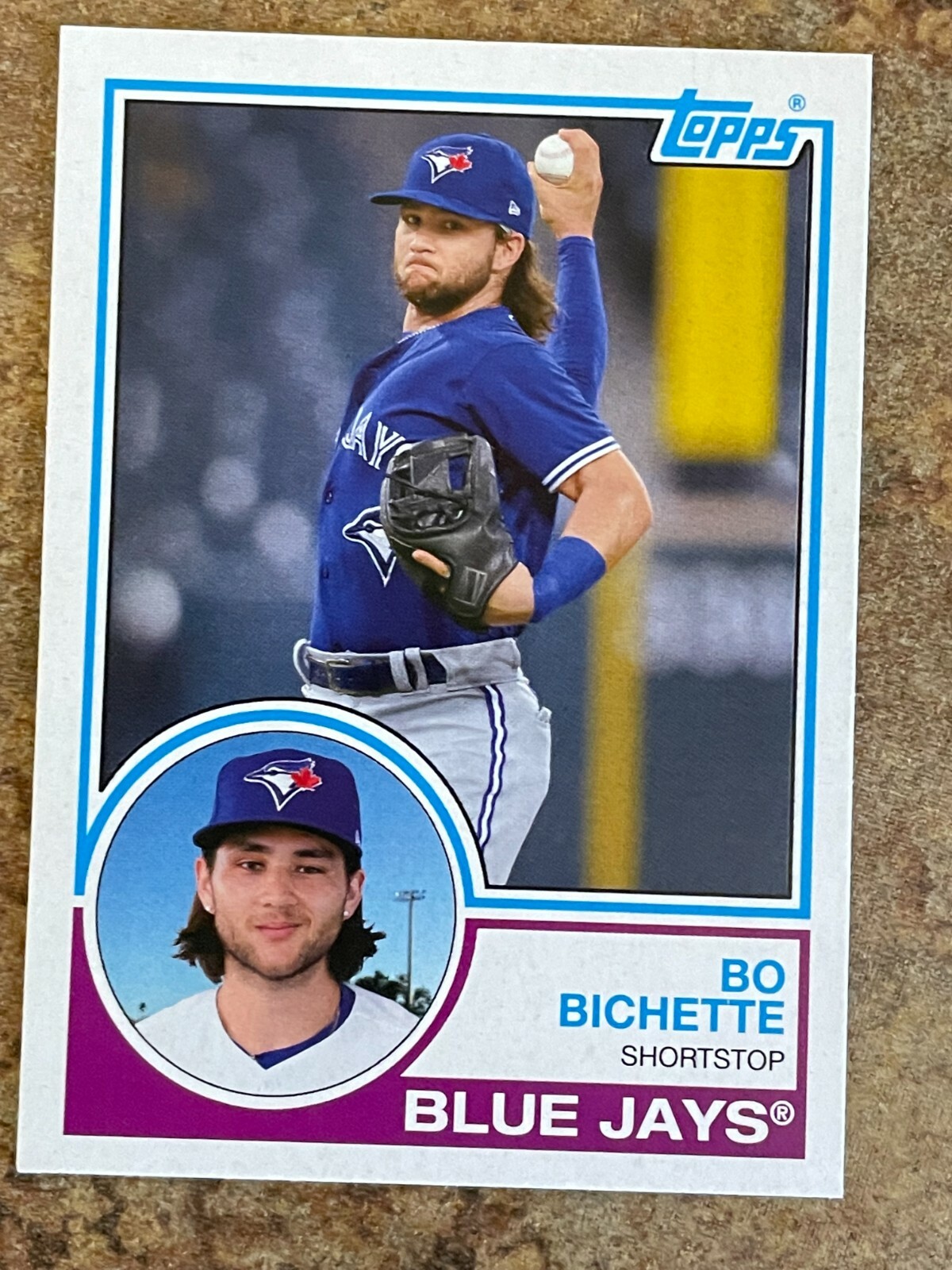 MLBカード　bo bichette auto MLB - Bo Bichette Green Wave Ref 26/99 Rookie Auto