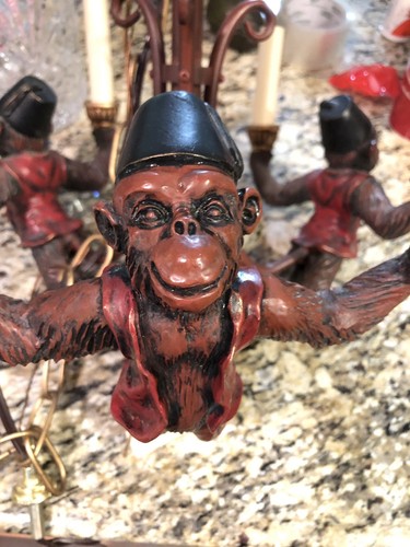 Vintage Monkey Chandlier