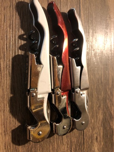 Lot Of 3 Waiters Corkscrews Truetap  Sommelier Tools Wine Openers